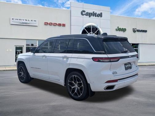 Bright White Clearcoat 2023 Jeep Grand Cherokee Summit