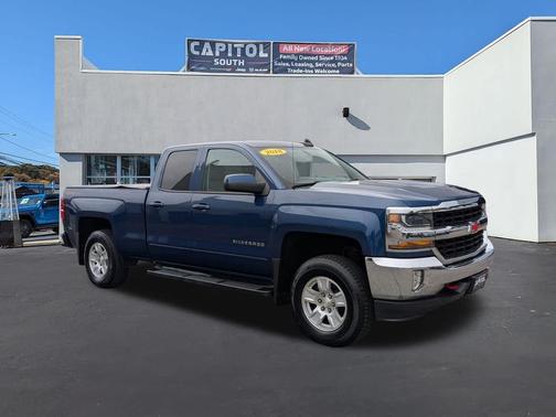 Deep Ocean Blue Metallic 2018 Chevrolet Silverado 1500 1LT