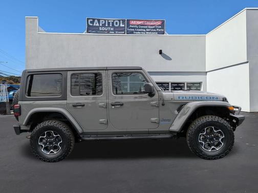 Sting-Gray Clearcoat 2023 Jeep Wrangler 4xe Rubicon