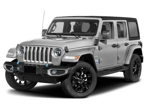 Sting-Gray Clearcoat 2023 Jeep Wrangler 4xe Rubicon