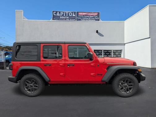 Firecracker Red Clearcoat 2026 Jeep Wrangler Sport S