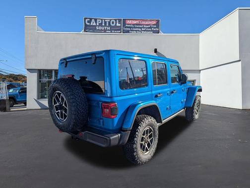 Hydro Blue Pearlcoat 2026 Jeep Wrangler Rubicon