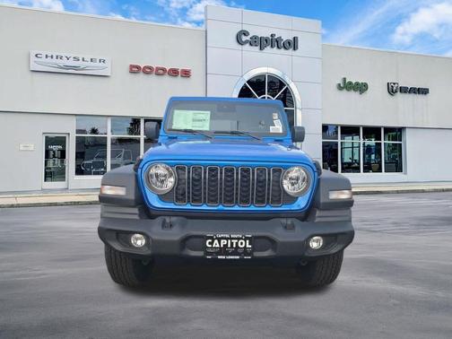 Hydro Blue Pearlcoat 2025 Jeep Wrangler Sport S