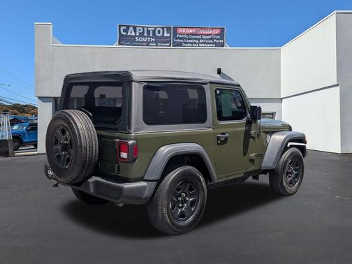 Sarge Green Clearcoat 2023 Jeep Wrangler Sport