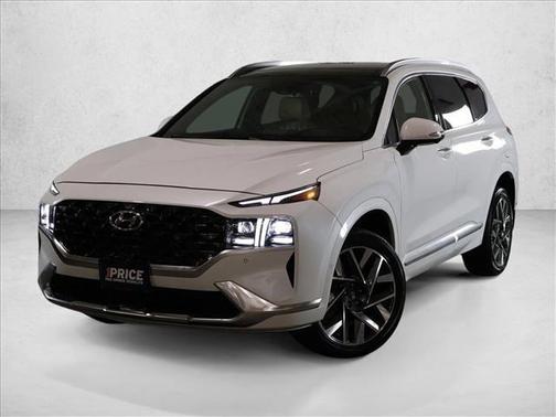 Quartz White 2023 Hyundai SANTA FE Calligraphy