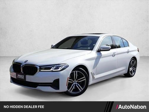 Alpine White 2021 BMW 530 i xDrive