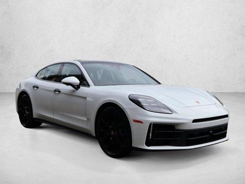 White 2025 Porsche Panamera 4