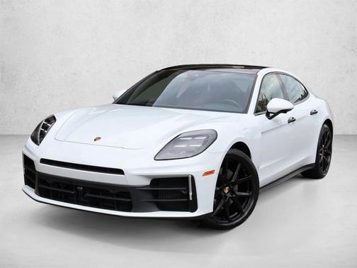 White 2025 Porsche Panamera 4