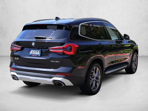 Black 2022 BMW X3 xDrive30i