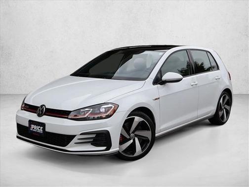 Pure White 2018 Volkswagen Golf GTI 2.0T SE 4-Door