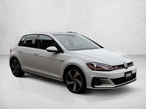 Pure White 2018 Volkswagen Golf GTI 2.0T SE 4-Door