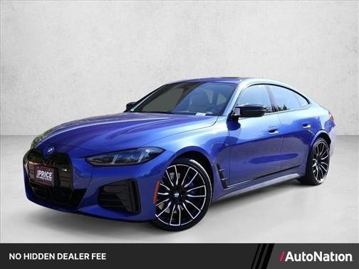 Portimao Blue Metallic 2025 BMW i4 Gran Coupe M50