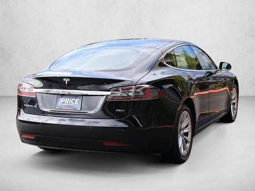 Black 2016 Tesla Model S 75D