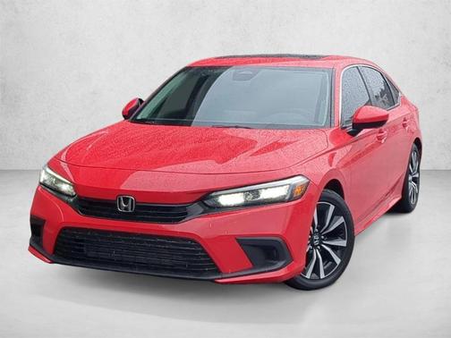 Rallye Red 2024 Honda Civic EX