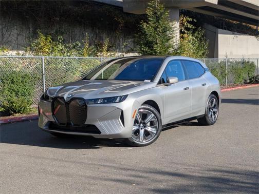 Space Silver 2026 BMW iX xDrive45