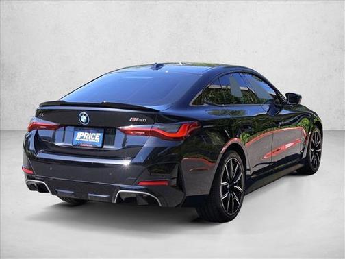 Black Sapphire Metallic 2023 BMW i4 Gran Coupe M50