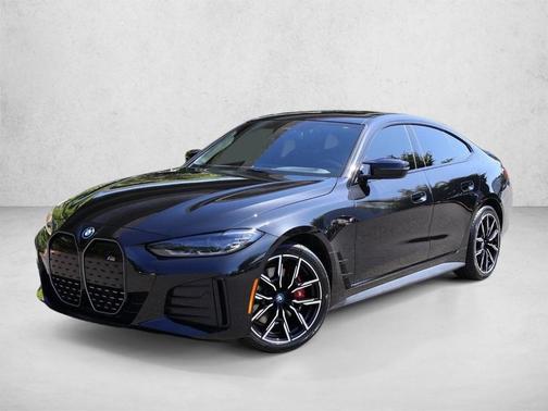 Black Sapphire Metallic 2023 BMW i4 Gran Coupe M50