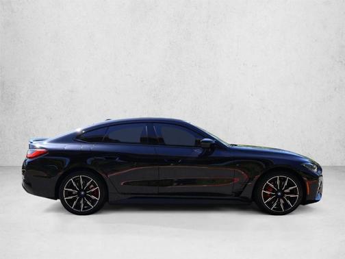 Black Sapphire Metallic 2023 BMW i4 Gran Coupe M50