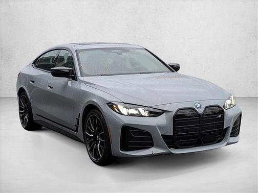 Gray Metallic 2025 BMW i4 Gran Coupe M50