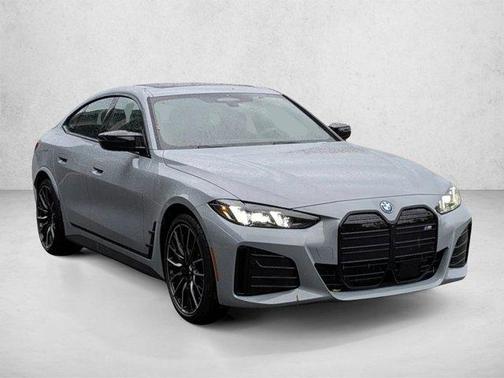 Gray Metallic 2025 BMW i4 Gran Coupe M50