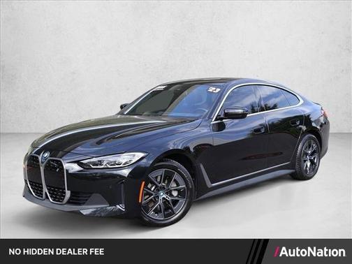 Black Sapphire Metallic 2023 BMW i4 Gran Coupe eDrive35