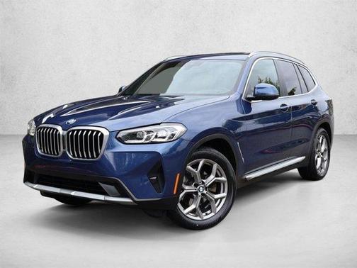 Phytonic Blue Metallic 2022 BMW X3 xDrive30i