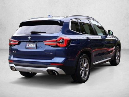 Phytonic Blue Metallic 2022 BMW X3 xDrive30i