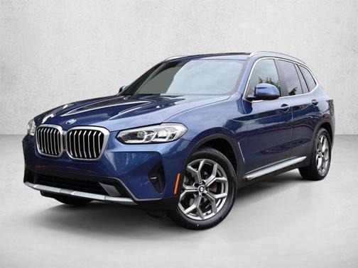 Phytonic Blue Metallic 2022 BMW X3 xDrive30i