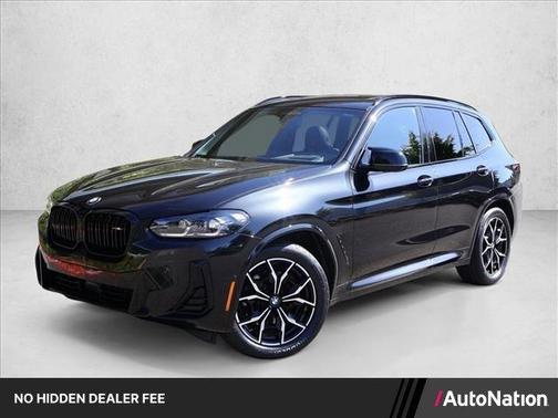 Black Sapphire Metallic 2023 BMW X3 M40i