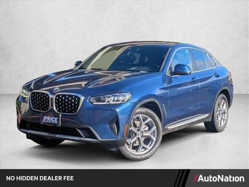 Phytonic Blue Metallic 2024 BMW X4 xDrive30i