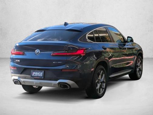 Phytonic Blue Metallic 2024 BMW X4 xDrive30i