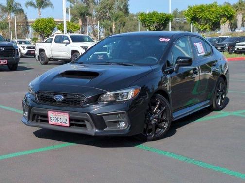 Crystal Black Silica 2020 Subaru WRX Limited