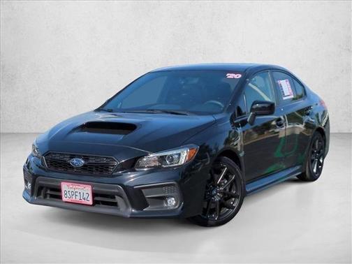 Crystal Black Silica 2020 Subaru WRX Limited