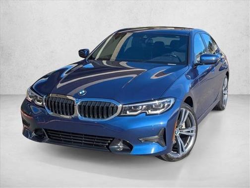 Phytonic Blue Metallic 2022 BMW 330 i xDrive