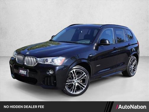 Carbon Black Metallic 2016 BMW X3 xDrive35i