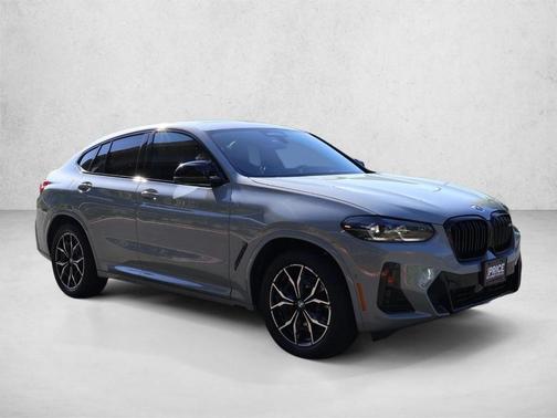Gray Metallic 2023 BMW X4 M40i