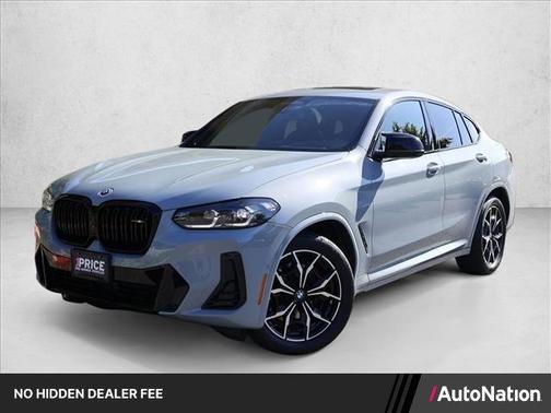 Gray Metallic 2023 BMW X4 M40i