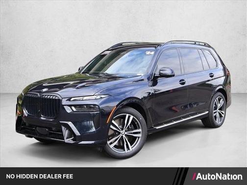 Carbon Black Metallic 2024 BMW X7 xDrive40i
