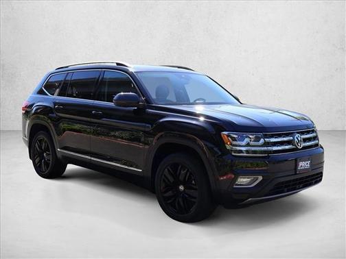 Deep Black Pearl Effect 2018 Volkswagen Atlas 3.6L SEL Premium