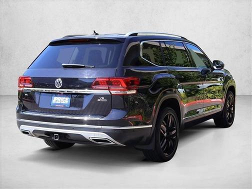 Deep Black Pearl Effect 2018 Volkswagen Atlas 3.6L SEL Premium