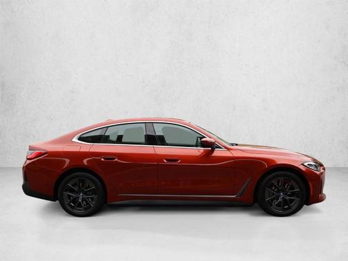 Sunset Orange Metallic 2023 BMW i4 Gran Coupe eDrive35