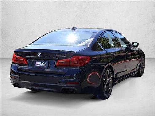 Carbon Black Metallic 2020 BMW M550 i xDrive