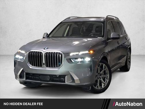 Gray Metallic 2026 BMW X7 xDrive40i