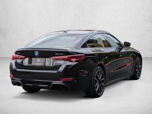 Black Sapphire Metallic 2025 BMW i4 Gran Coupe xDrive40