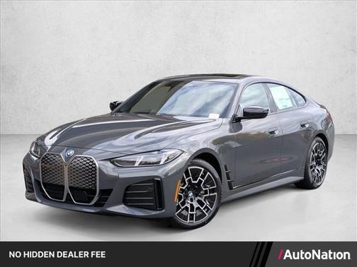 Black Sapphire Metallic 2025 BMW i4 Gran Coupe xDrive40
