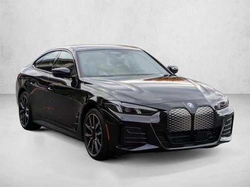 Black Sapphire Metallic 2025 BMW i4 Gran Coupe xDrive40