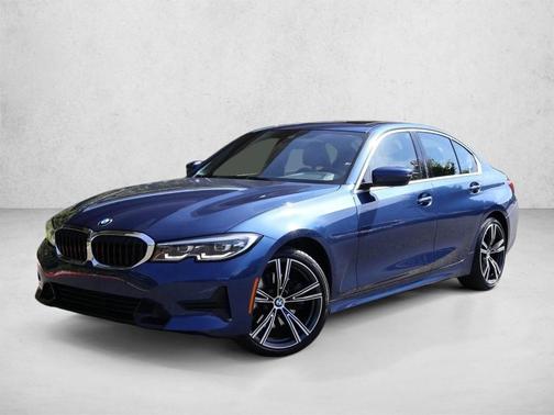Phytonic Blue Metallic 2022 BMW 330 i xDrive