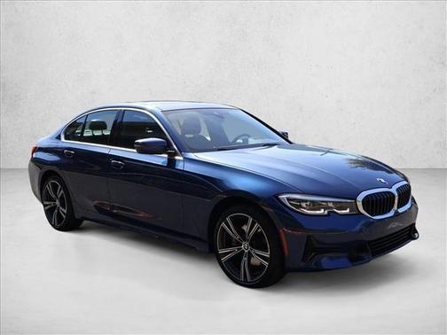 Phytonic Blue Metallic 2022 BMW 330 i xDrive
