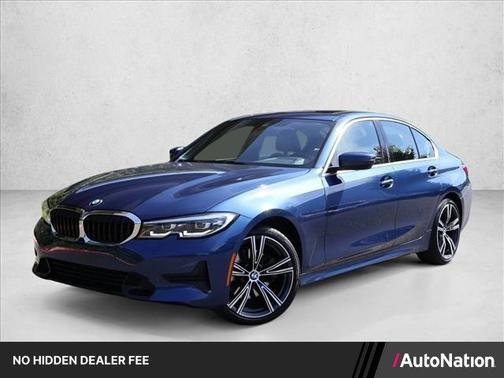 Phytonic Blue Metallic 2022 BMW 330 i xDrive