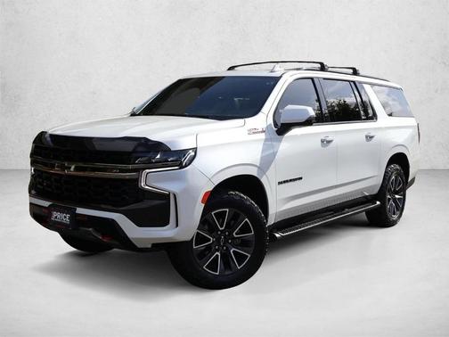 White 2022 Chevrolet Suburban Z71